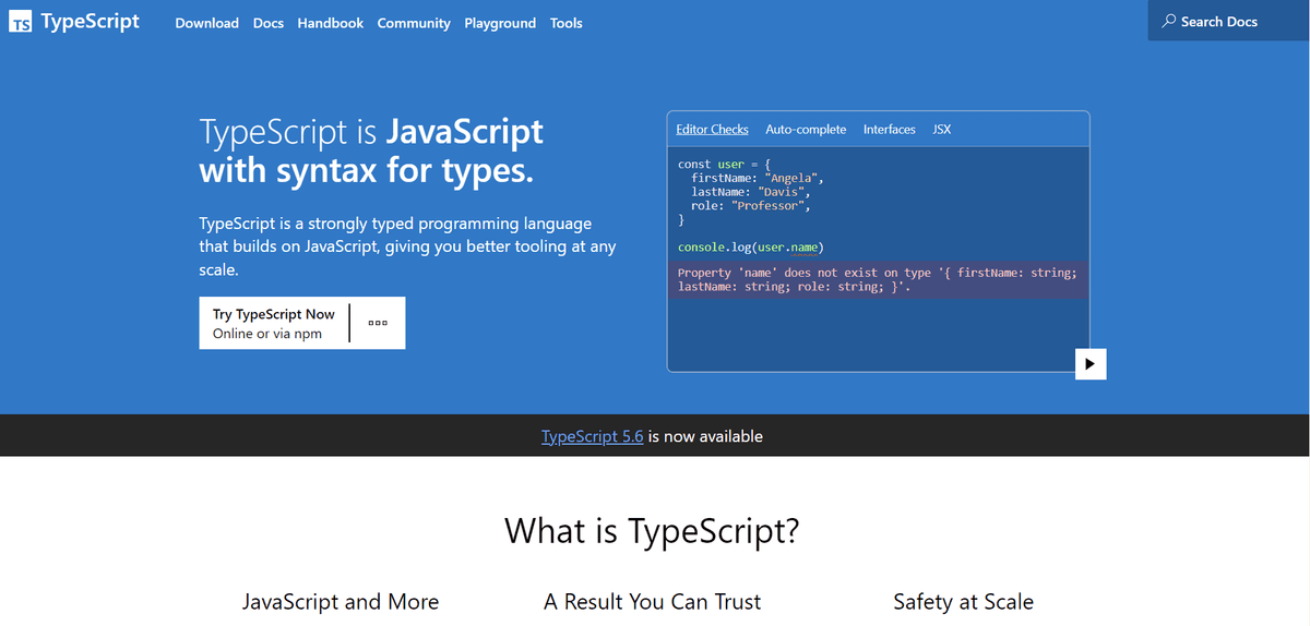 Typescript